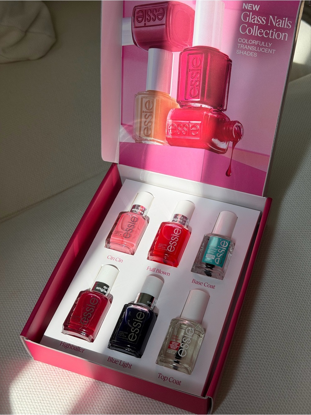 Essie Glass Nails Collection
